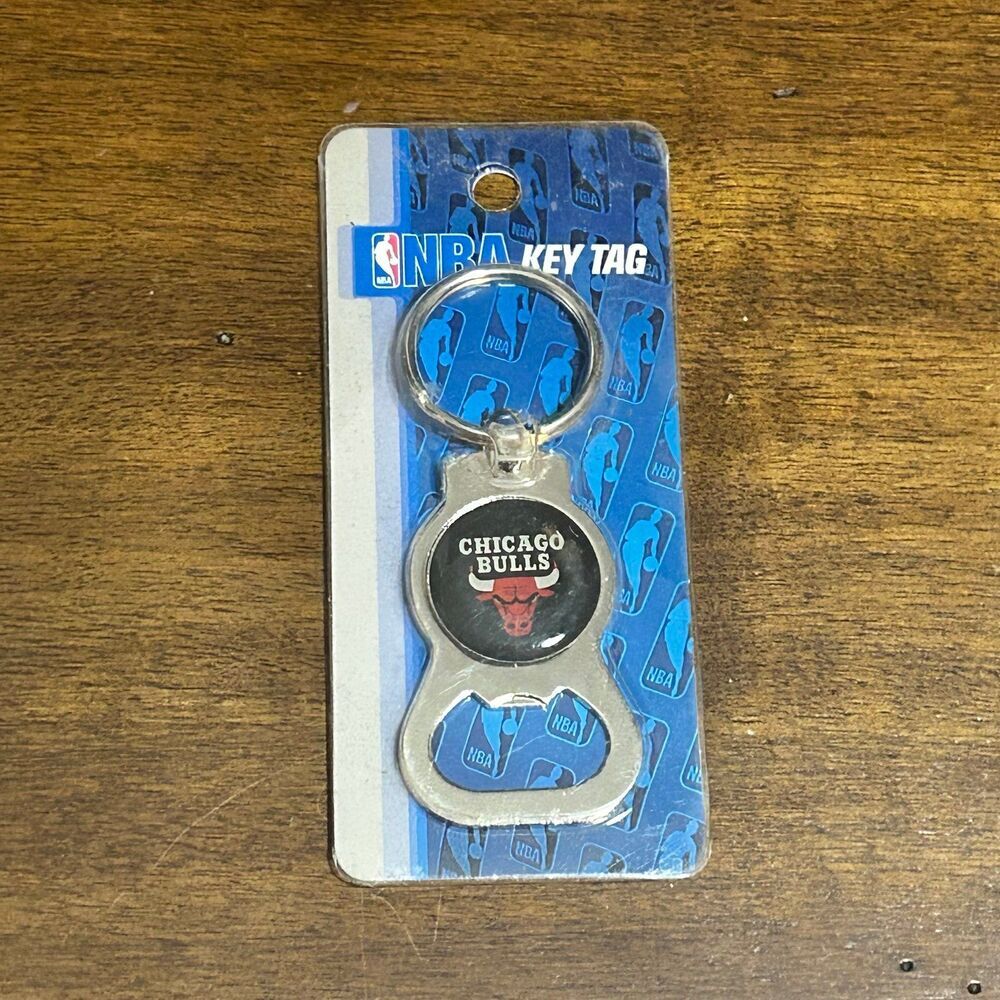 NBA Chicago Bulls Bottle Opener Keychain